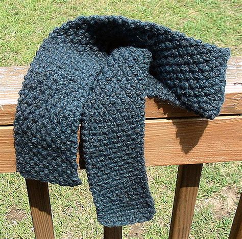 Ravelry: Moss Stitch Scarf pattern by Katherine Vaughan