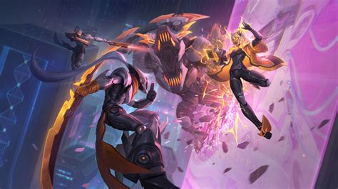 Project Yi, Zeri, Renekton, and Lucian Skins LoL Wild Rift 4K Wallpaper - Download Free 4K ...