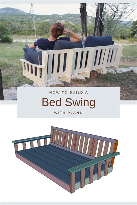 How To Build Your Own DIY Bed Swing | Wilker Do's | Diy porch swing ...