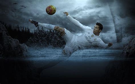 Cristiano Ronaldo Bicycle Kick Wallpaper