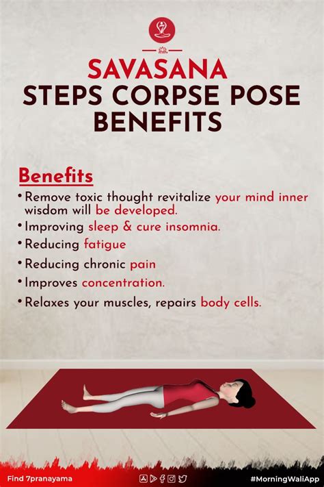 How To Do Savasana (Corpse Pose) And What are Its benefits? | Yoga facts, Learn yoga poses, Yoga ...