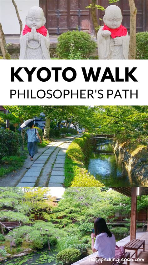 Travel Kyoto Japan. Kyoto walk - Philosopher's path walk - path of philosophy and visit japanese ...