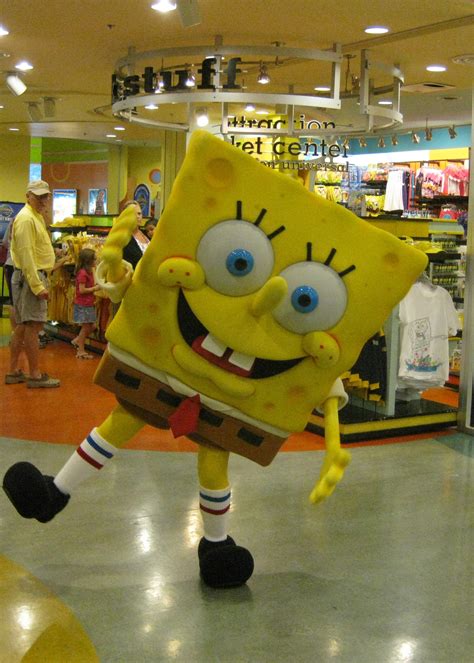 Spongebob Squarepants Universal Studios Orlando character meet ...