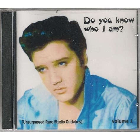 2 cd do you know who i am vol.1- 63 outtakes by Elvis Presley, CD x 2 with roustaboutman - Ref ...