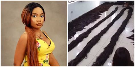 Guinness World Record: Lady Who Set Out to Make 'Longest Handmade Wig' Speaks about Her ...