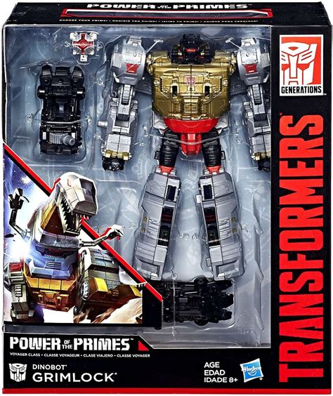 Transformers Generations Power of the Primes Dinobot Grimlock Voyager ...