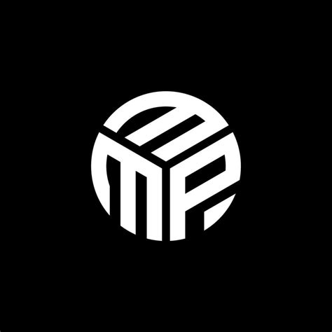 MMP letter logo design on black background. MMP creative initials ...