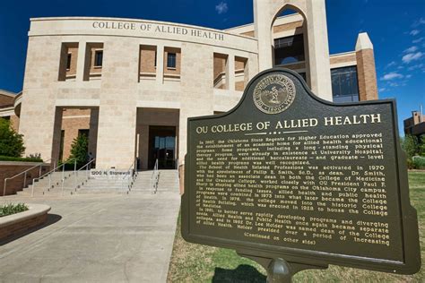 OUHSC College of Allied Health as among the best educational programs ...