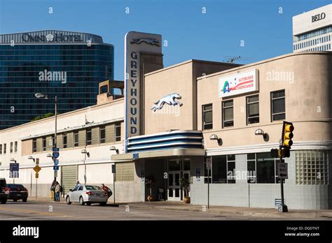 Greyhound bus station Dallas Texas USA Stock Photo - Alamy