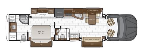 2022 Supreme Aire floor plan options | Newmar