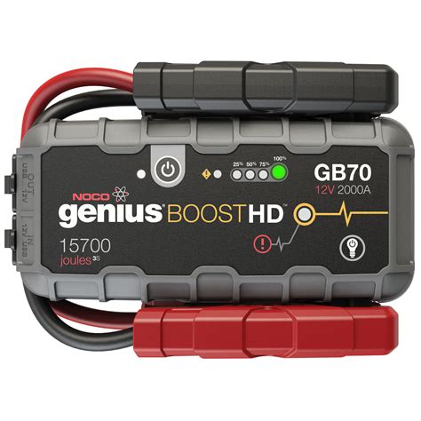 Jumpstarter Genius GB70 Lithium, nu voor € 279,90 - Voordeligopweg.nl