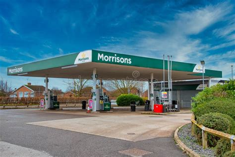 View of a Morrisons Petrol Station Editorial Photo - Image of chain, pump: 238011381