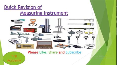 Measuring Instruments In Physics With Names