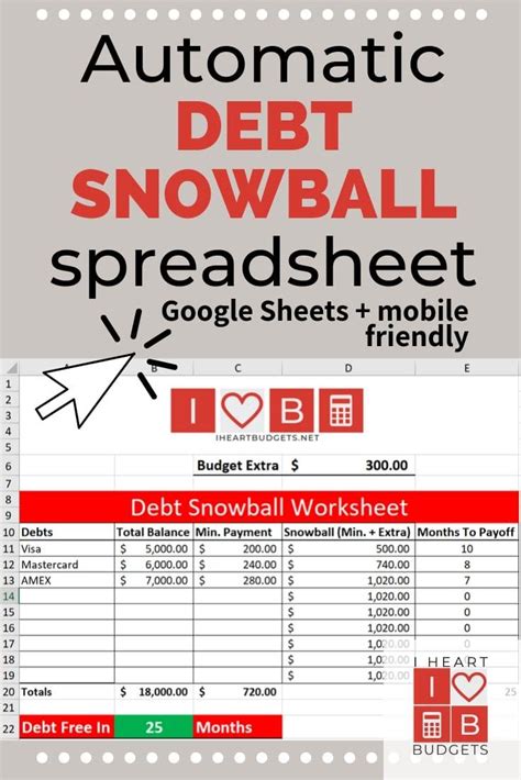 Free Debt Snowball Spreadsheet [+ Video]