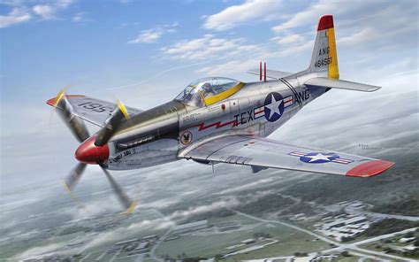 Fighter, Aircraft, Military, Bomber, North American P 51 Mustang, World War Ii, HD wallpaper ...