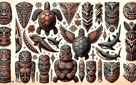 Polynesian Tattoo Symbols And Meanings Book: Explanation!