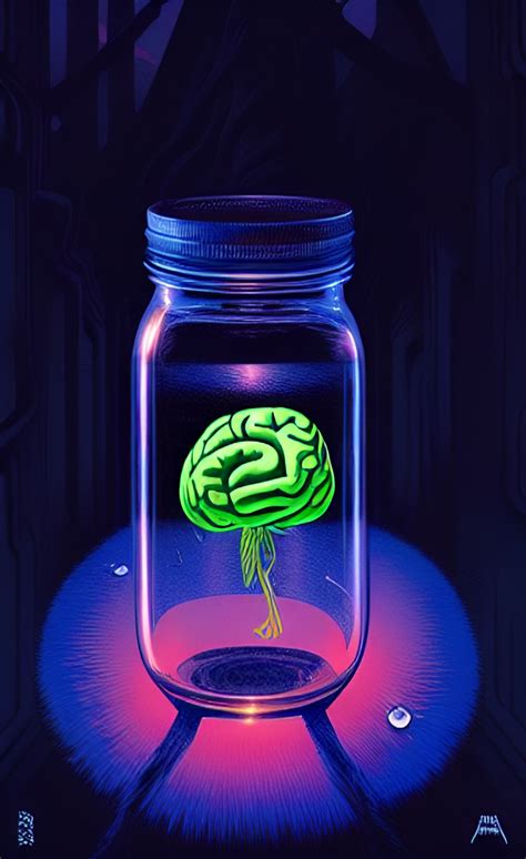 Brain in a jar by BlackSnowMaker on DeviantArt