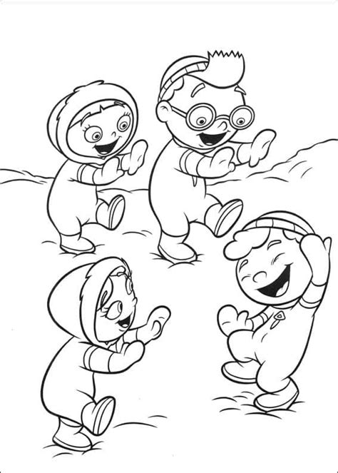 Coloriage Les Petits Einstein (2) - Dessin gratuit à imprimer