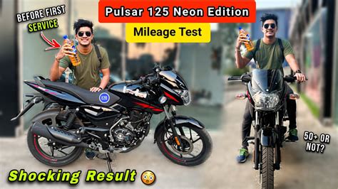 2023 Bajaj Pulsar 125 BS6 Mileage Test | Shocking Result 😱 | Pulsar 125 ...