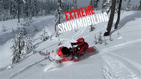 EXTREME BACKCOUNTRY SNOWMOBILING!! - YouTube