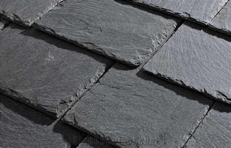 Black Slate Roof Tiles from Lithuania - StoneContact.com