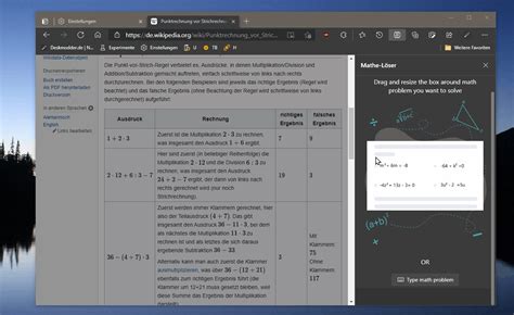 How To Use Math Solver In Microsoft Edge Browser - www.vrogue.co