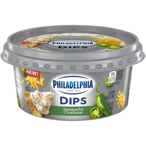 Kraft Philadelphia Dips Jalapeño Cheddar Cream Cheese Dip from ...