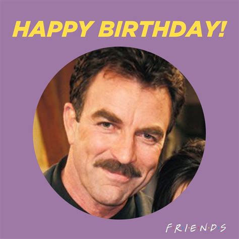 Tom Selleck's Birthday Celebration | HappyBday.to