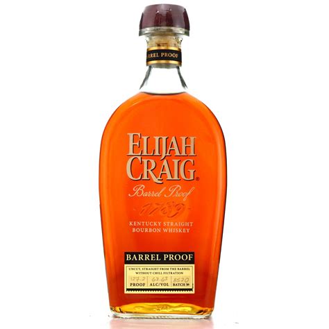 Elijah Craig Barrel Proof Bourbon 2020 Release / Batch #B520 | Whisky ...