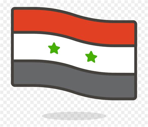 Syria Flag Emoji Clipart - Png Download (#5512183) - PinClipart