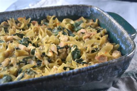 Healthy Chicken and Spinach Casserole - Mealtime Joy