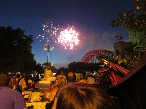 Fireworks, Astoria Park, Astoria, Queens, June 30, 2014