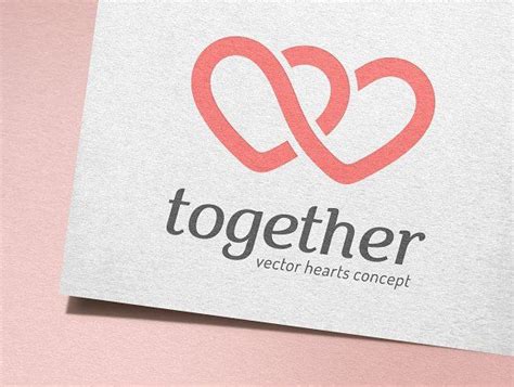 Together Logo | Logo design creative, Love logo, Best logo design