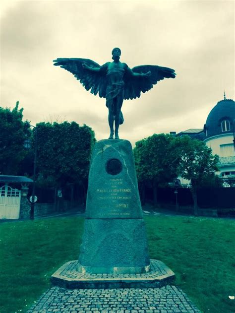 Santos Dumont Monument in Saint Cloud, France | Santos, Interesting ...