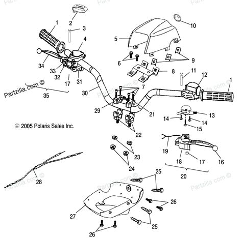 2004 Polaris Sportsman 90 Parts Diagram | Webmotor.org