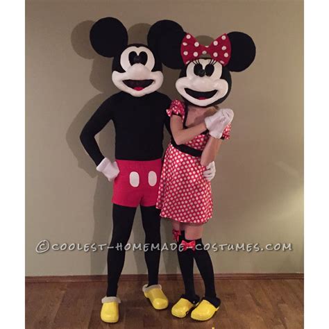 Vintage Mickey and Minnie Mouse Costume