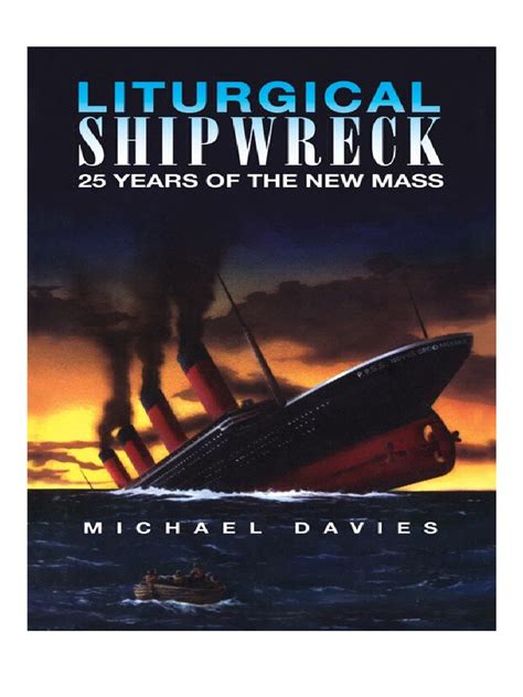 Michael Davies Liturgical Shipwreck | PDF | Mass (Liturgy) | Catholic Church