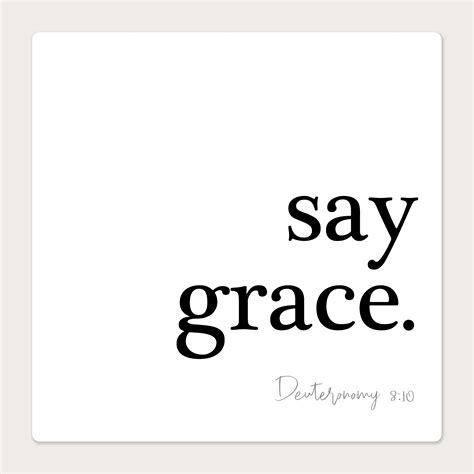 everBe Designs - Metal Print - say grace.