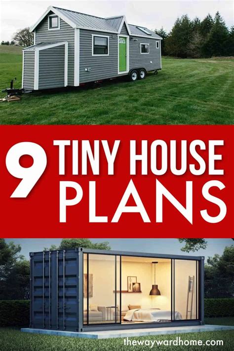 9 Incredible Tiny House Plans for a DIY Tiny House in 2022 | Tiny house plans, Tiny house floor ...