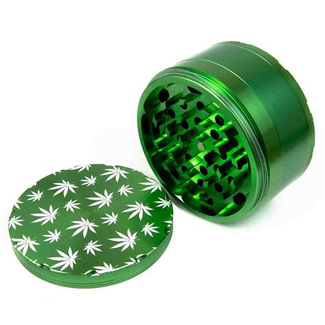 100 mm 4 Piece Grinders- Huge Cannabis Cannabis Shredder