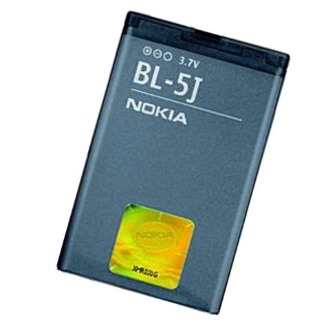 Original Nokia BL-5J 1320mAh Battery for Nokia 5230 5800 Xpress Music Lumia 521 in Non-Retail ...