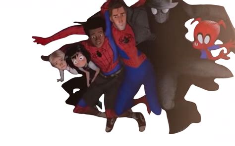 The spider verse team by DracoAwesomeness on DeviantArt