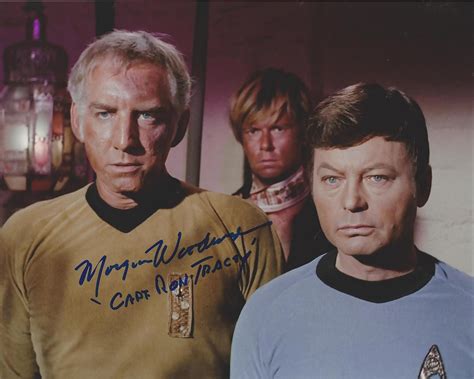 Morgan Woodward Star Trek 4 Autographed Photo at Amazon's Entertainment Collectibles Store