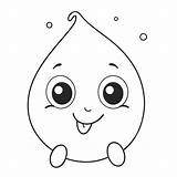 Coloring Pages Tear Drop Shape 2025 sketch template