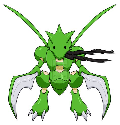 My Pokemon - Scyther by CatTreats on DeviantArt