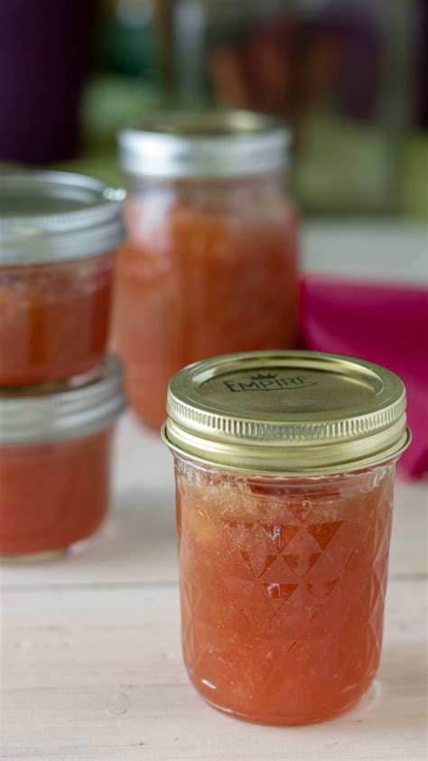 Easy Rhubarb Jam | Recipe | Rhubarb jam, Rhubarb jam recipes, Rhubarb ...