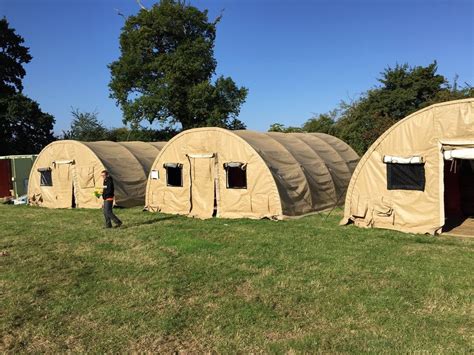 Curlew - SecondHand Marquees | Unusual Marquees | Military Shelter 26 x 20 x 10ft Army Tent ...