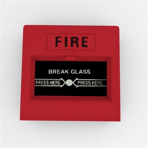 ArtStation - Emergency Alarm Button | Game Assets