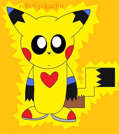 Robot Pikachu by pokemonlpsfan on deviantART