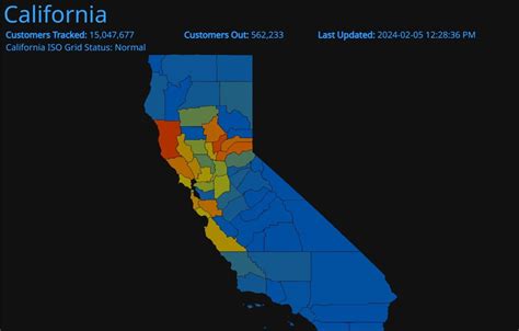 California Edison Outage Map - Elsey Odilia